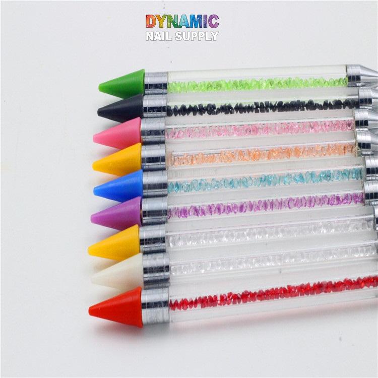 The Dual-Head Nail Wax Dotting Tool Rhinestone Picker Pen Makes Creativity Effortless