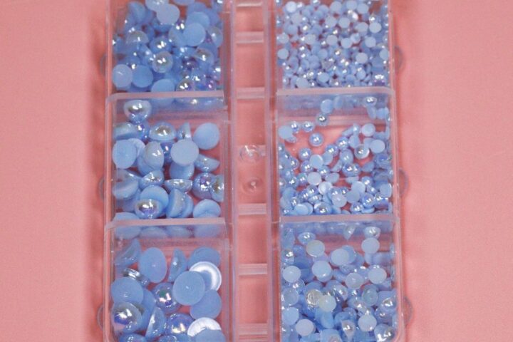 Icy Blue Pearl Nail Beads: Salon Workflow Essentials